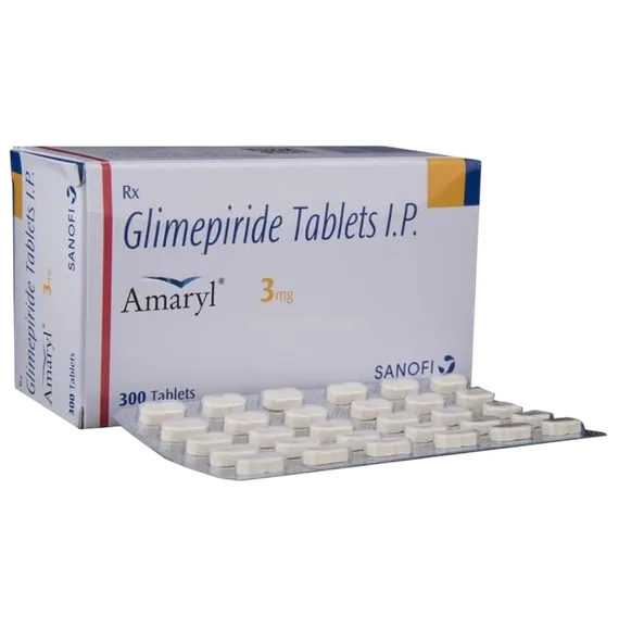 amaryl 3mg tablet 30's